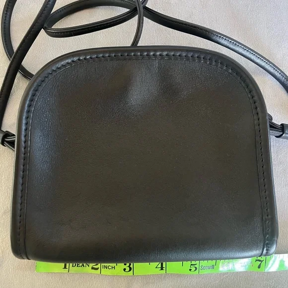 Coach Black Leather Crossbody Bag - Picture 5 of 8